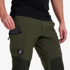 Nordwand Stretch Pants Herren Forest Night/Rosin Green