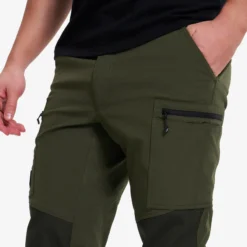 Nordwand Stretch Pants Herren Forest Night/Rosin Green