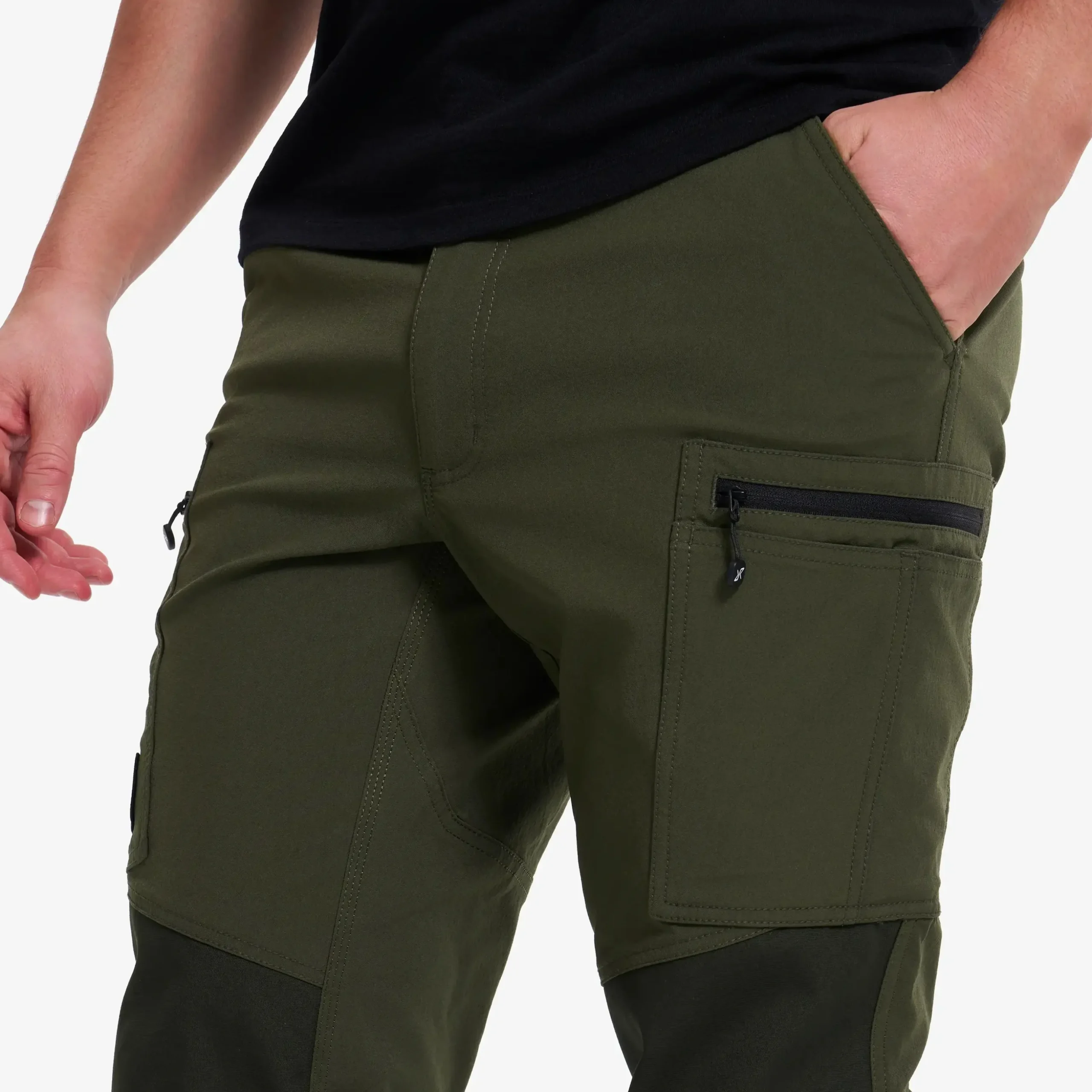Nordwand Stretch Pants Herren Forest Night/Rosin Green
