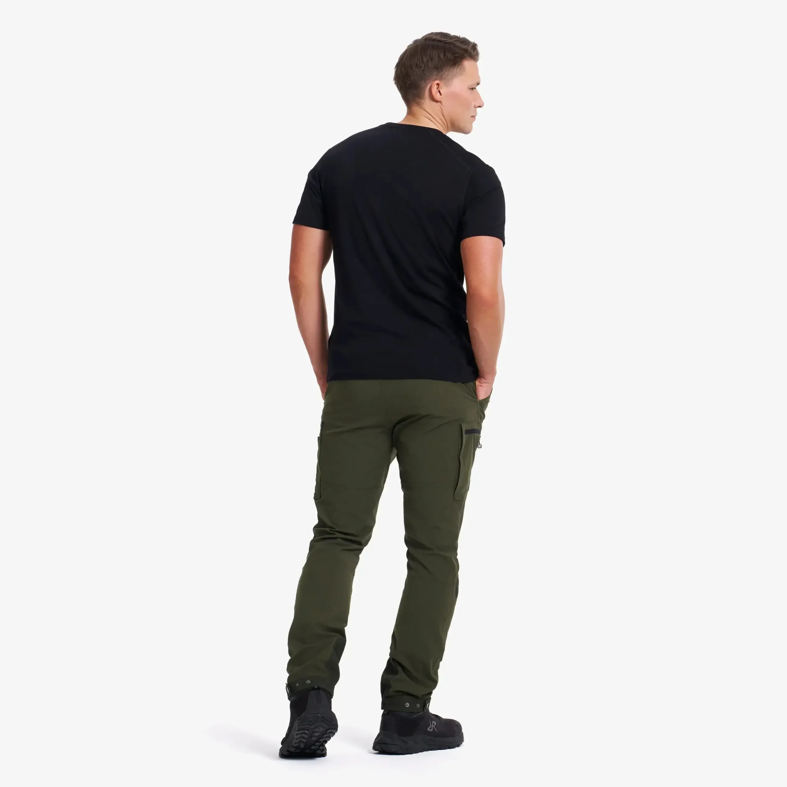 Nordwand Stretch Pants Herren Forest Night/Rosin Green