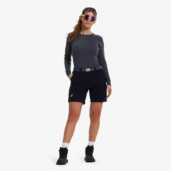 Nordwand Stretch Shorts Damen Black