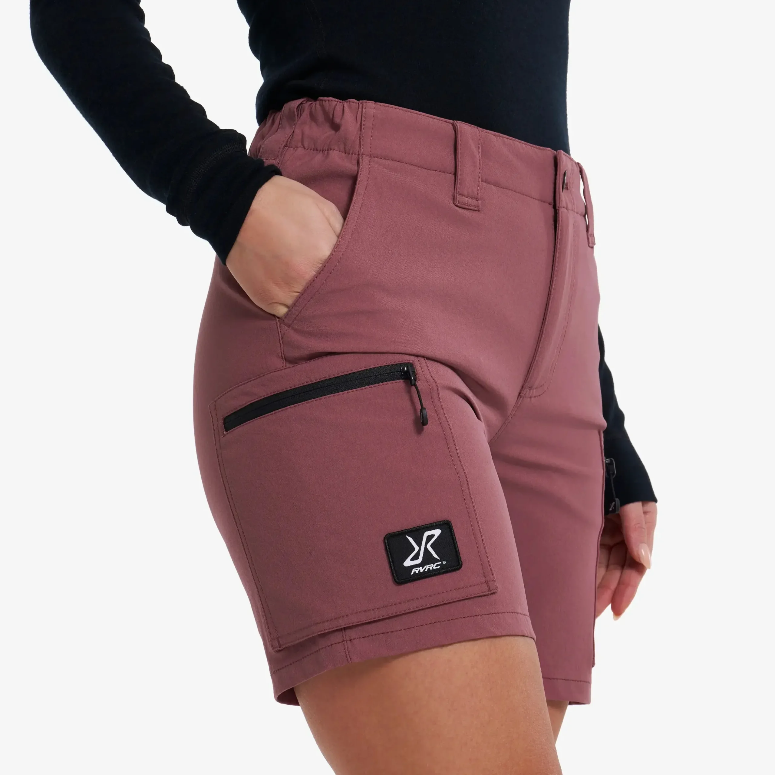 Nordwand Stretch Shorts Damen Vintage Rose