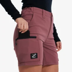 Nordwand Stretch Shorts Damen Vintage Rose