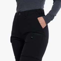 Nordwand Stretch Zip-off Pants Damen Black