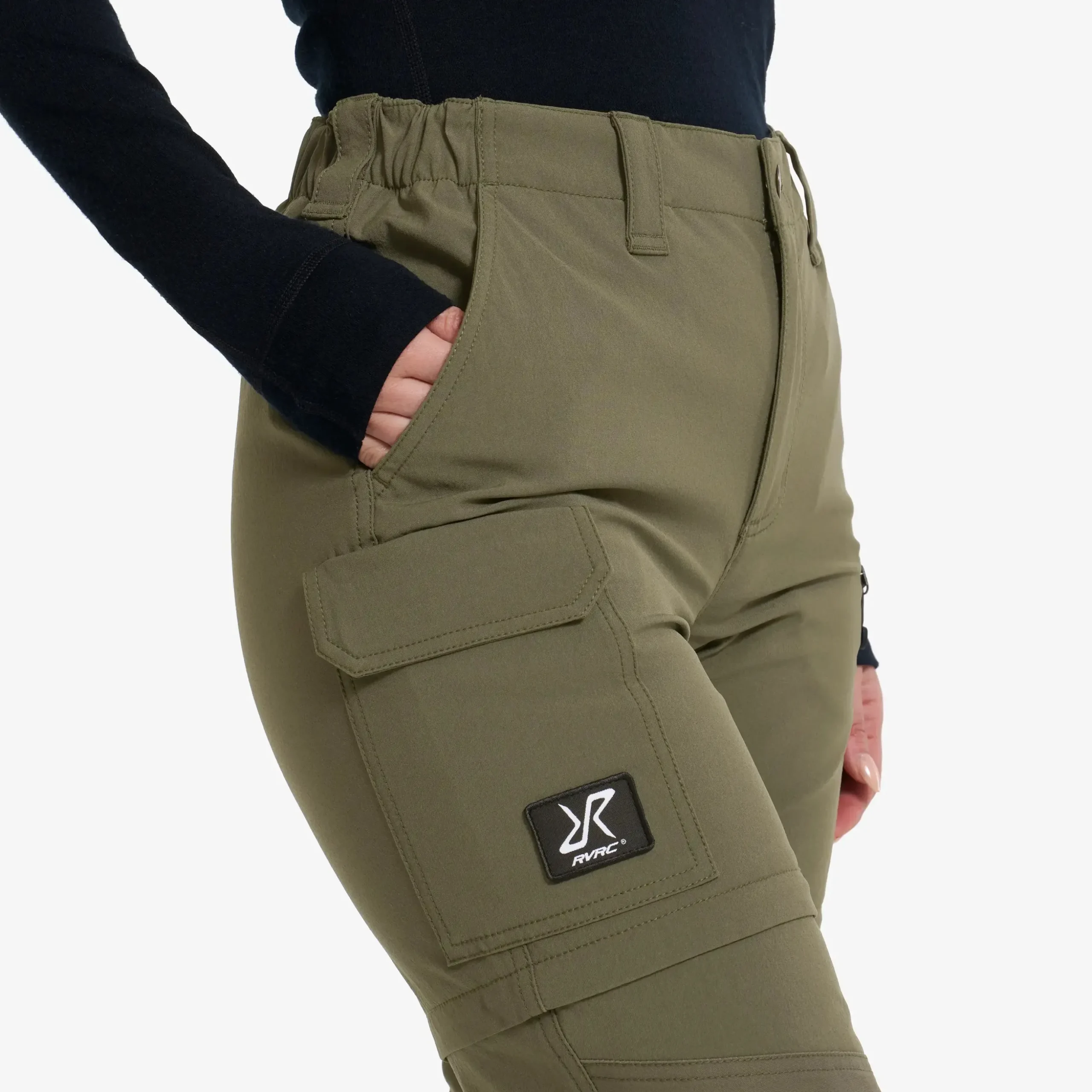 Nordwand Stretch Zip-off Pants Damen Grape Leaf