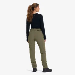 Nordwand Stretch Zip-off Pants Damen Grape Leaf