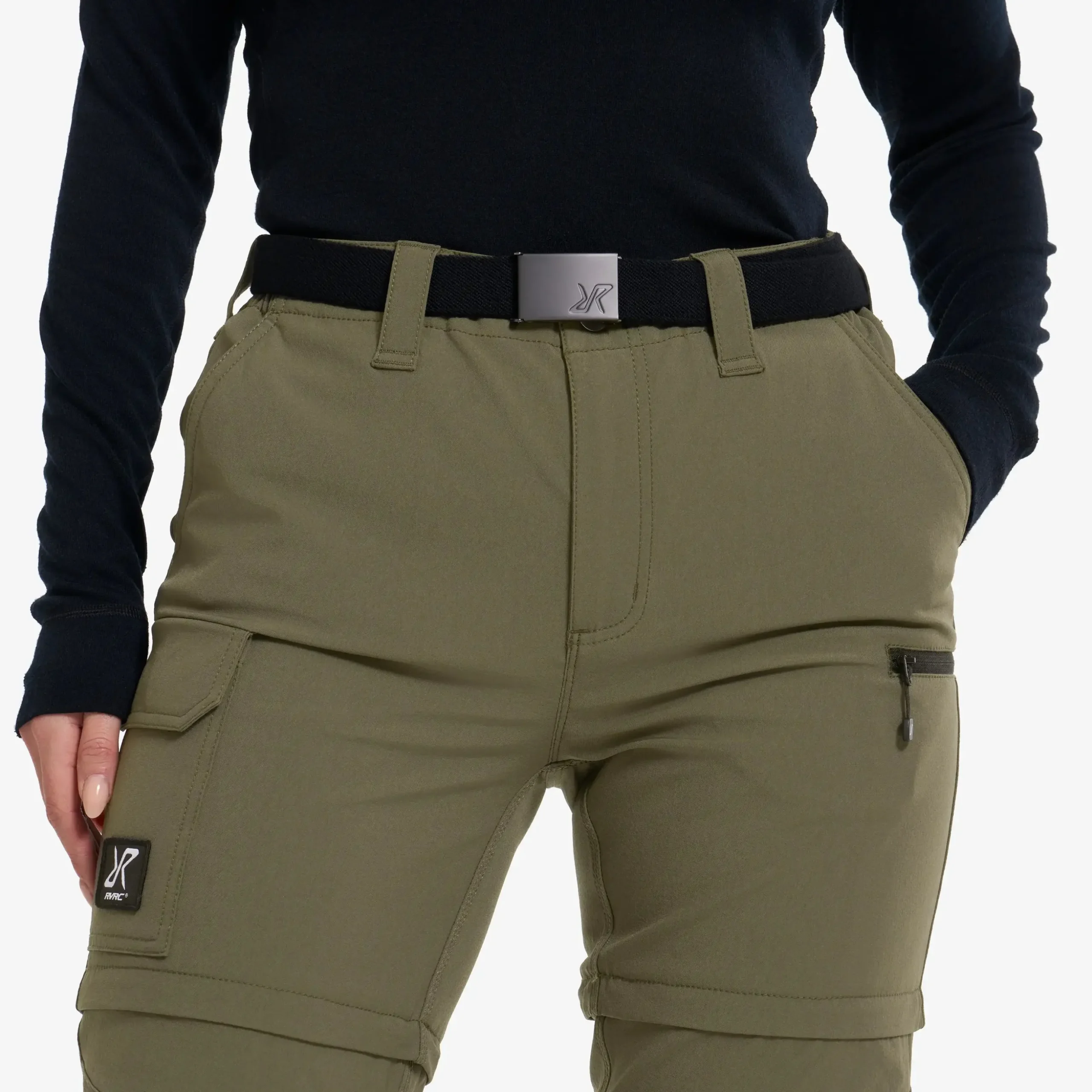 Nordwand Stretch Zip-off Pants Damen Grape Leaf