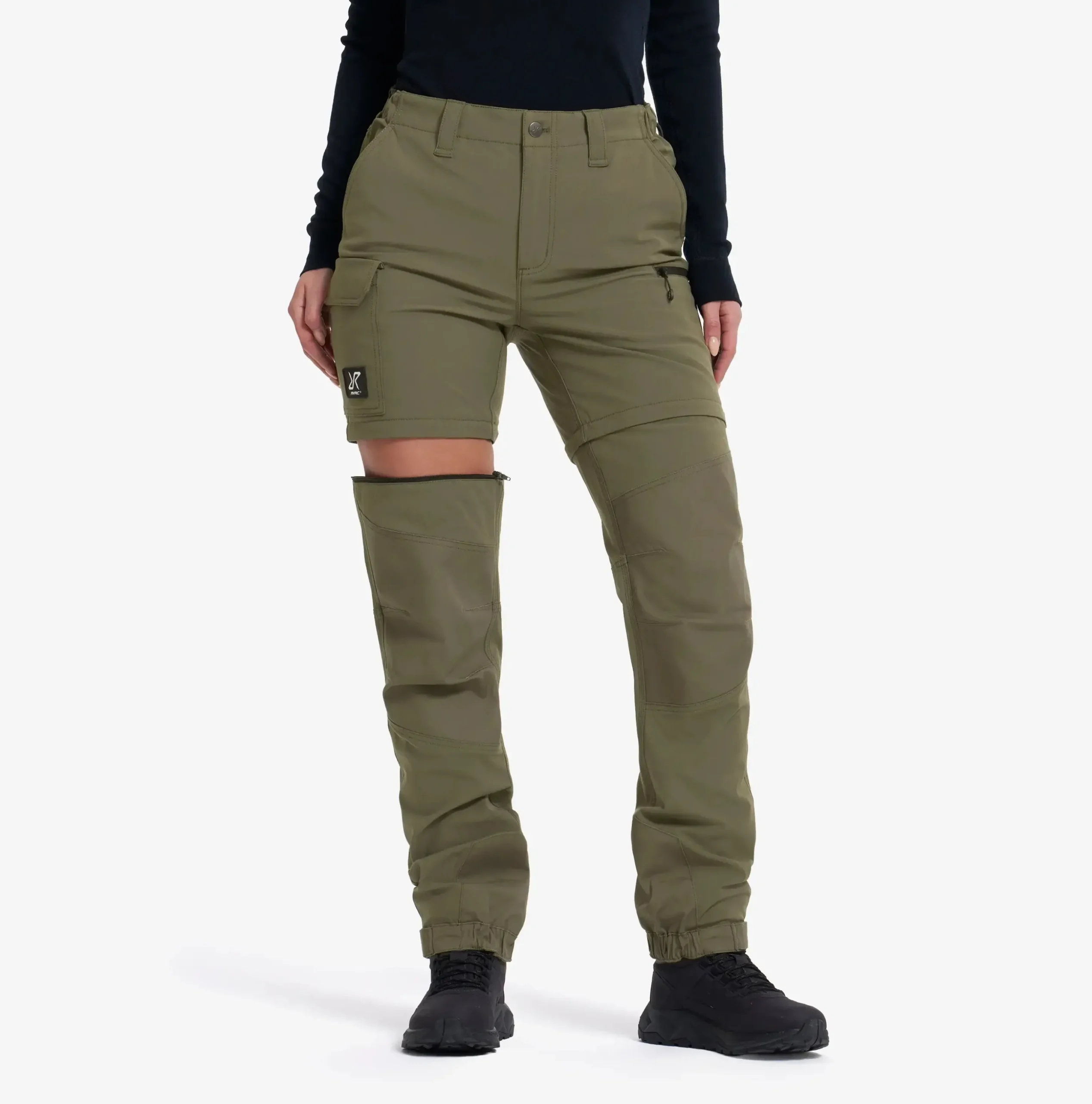 Nordwand Stretch Zip-off Pants Damen Grape Leaf