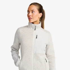 Northbound Fleece Jacket Damen Grey Melange