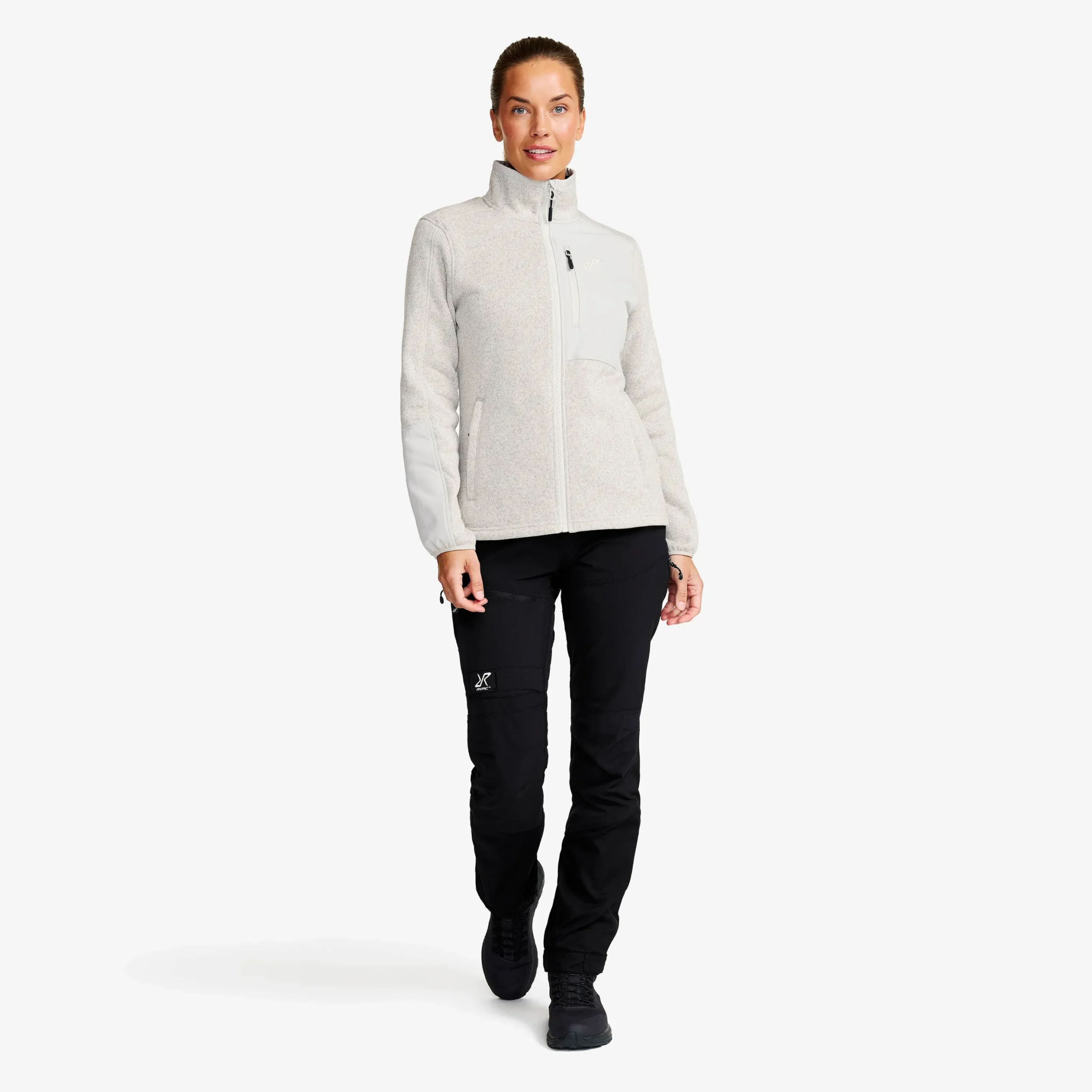 Northbound Fleece Jacket Damen Grey Melange