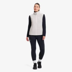 Northbound Fleece Vest Damen Grey Melange