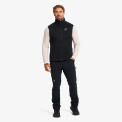 Northbound Fleece Vest Herren Black