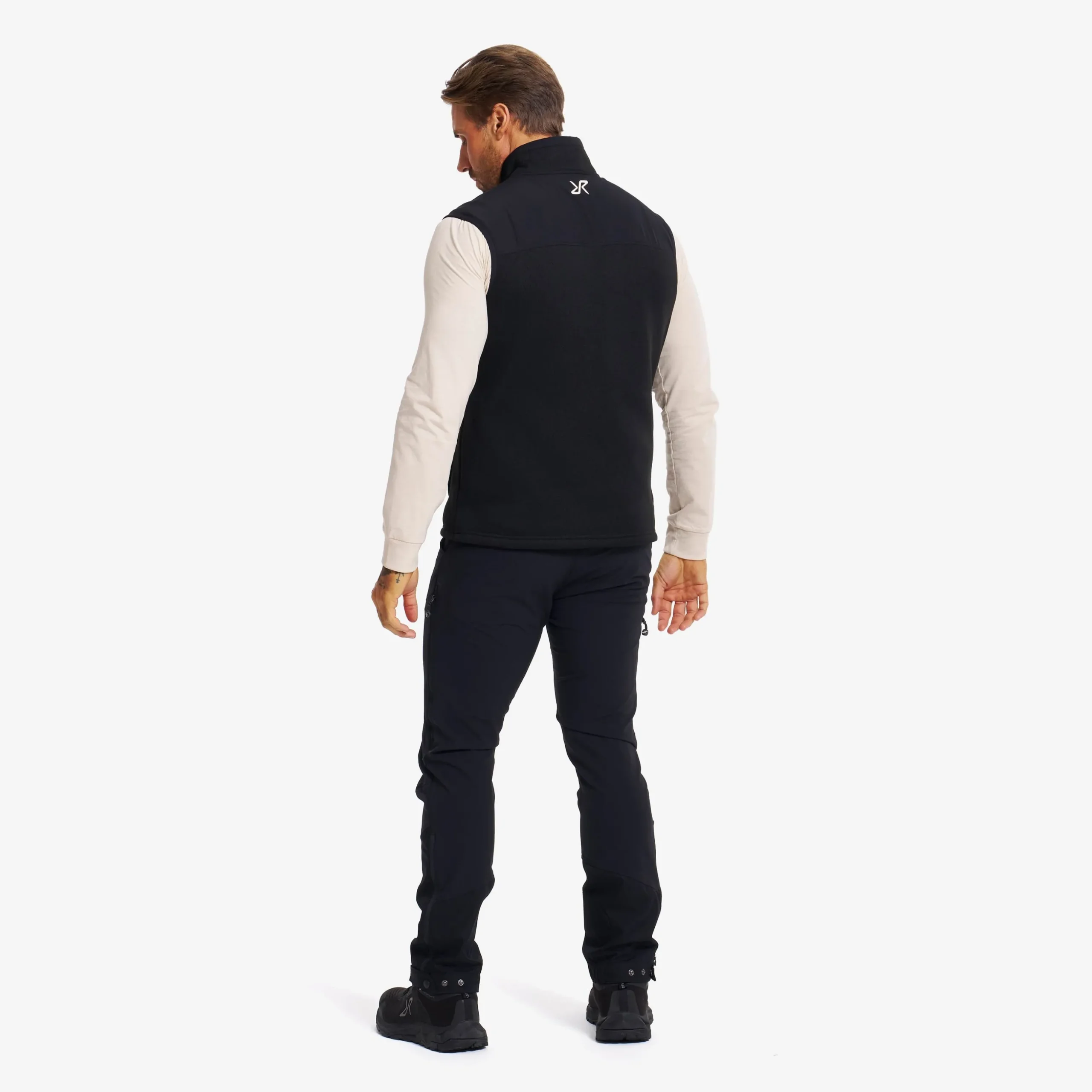 Northbound Fleece Vest Herren Black