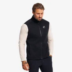 Northbound Fleece Vest Herren Black