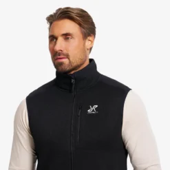 Northbound Fleece Vest Herren Black