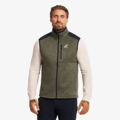 Northbound Fleece Vest Herren Grape Leaf