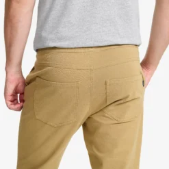 Oak Twill Stretch Joggers Herren Kelp Beige