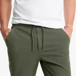 Oak Twill Stretch Joggers Herren Kambaba Green