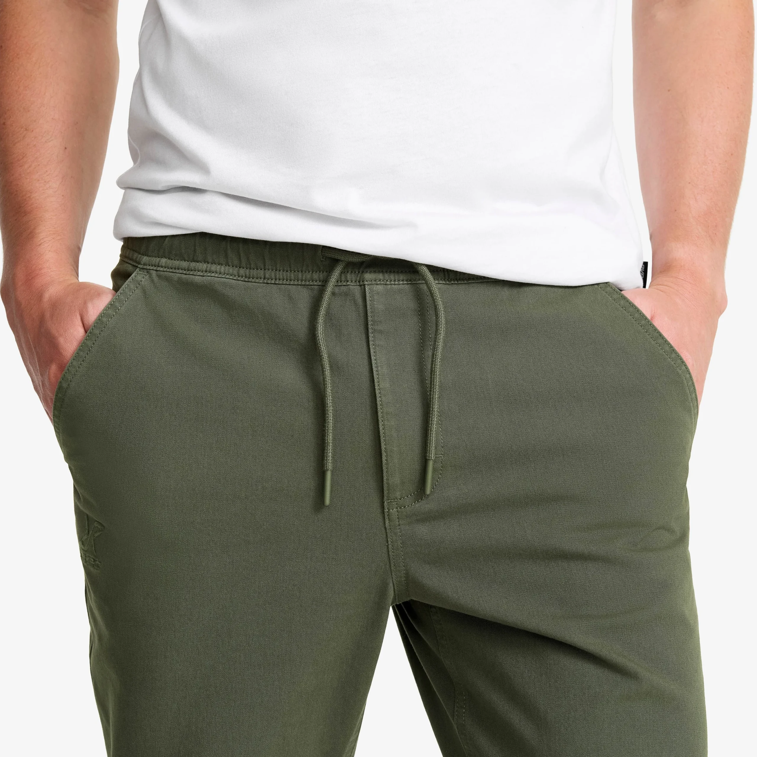 Oak Twill Stretch Joggers Herren Kambaba Green
