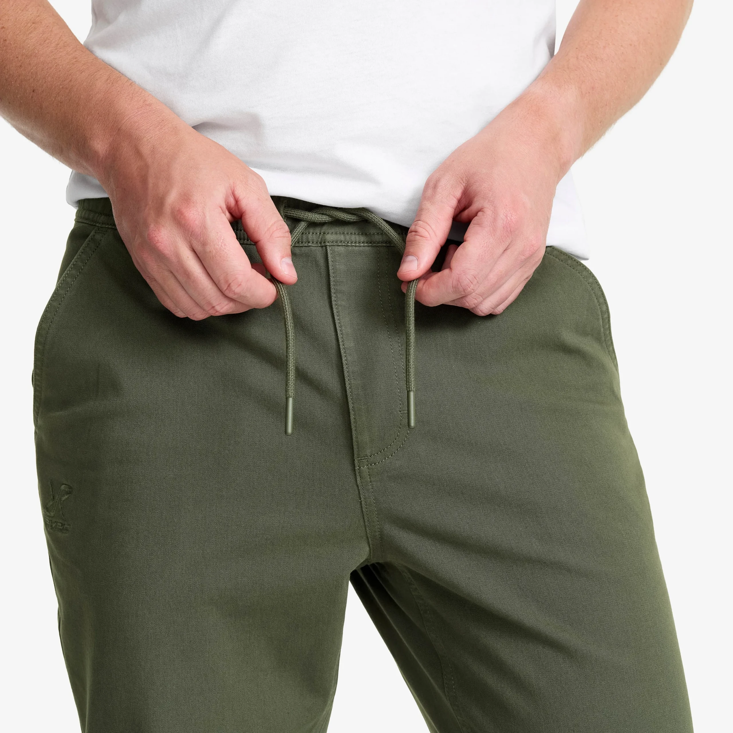 Oak Twill Stretch Joggers Herren Kambaba Green