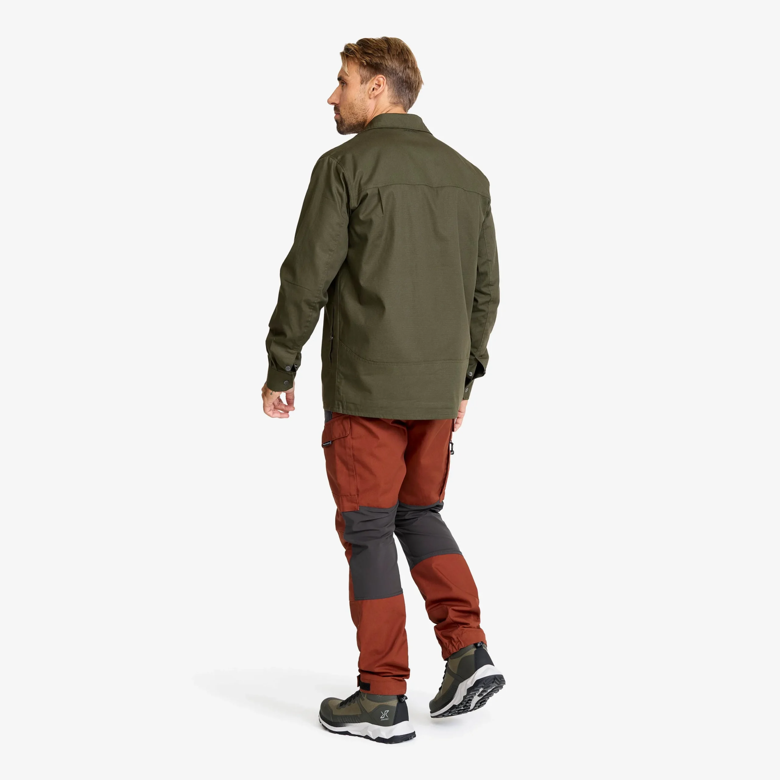 Outback Fleece Lined Overshirt Herren Deep Depths