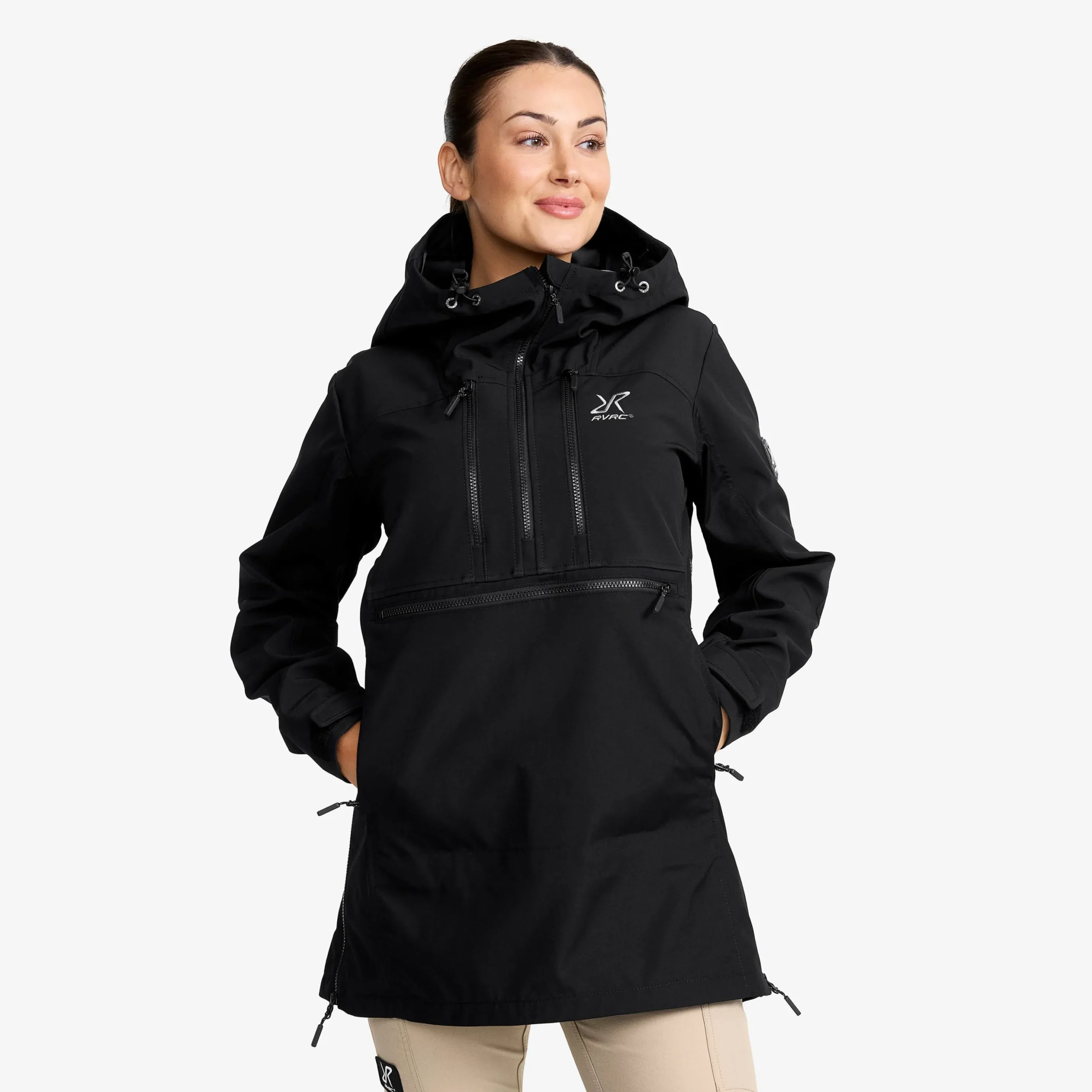 Outdoor Anorak Damen Black