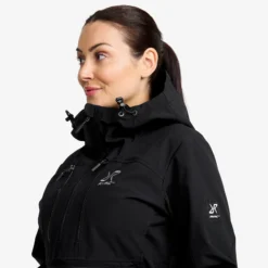 Outdoor Anorak Damen Black