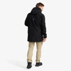 Outdoor Anorak Herren Black