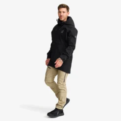 Outdoor Anorak Herren Black