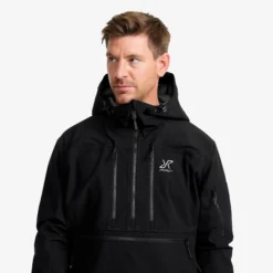 Outdoor Anorak Herren Black
