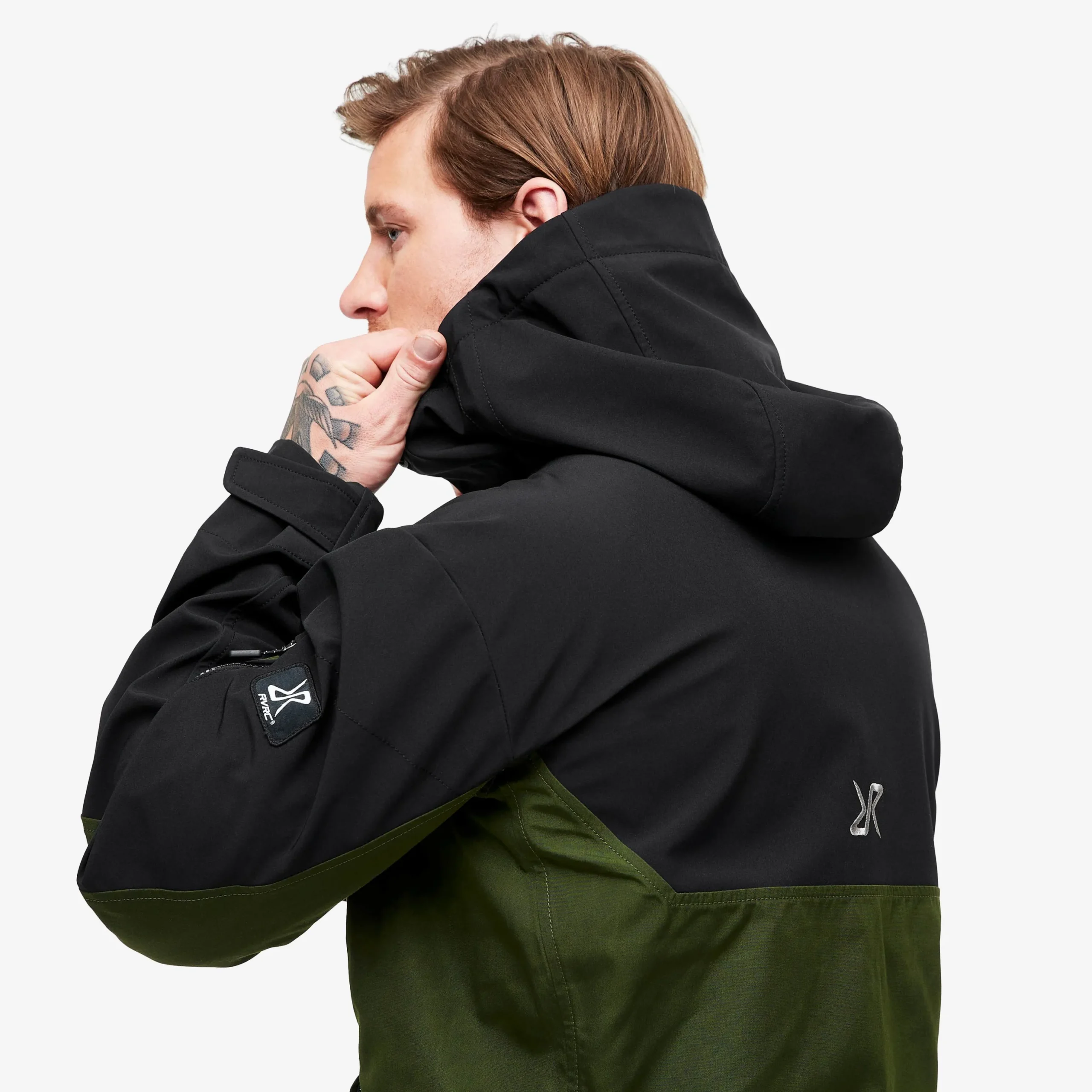 Outdoor Anorak Herren Forest Green