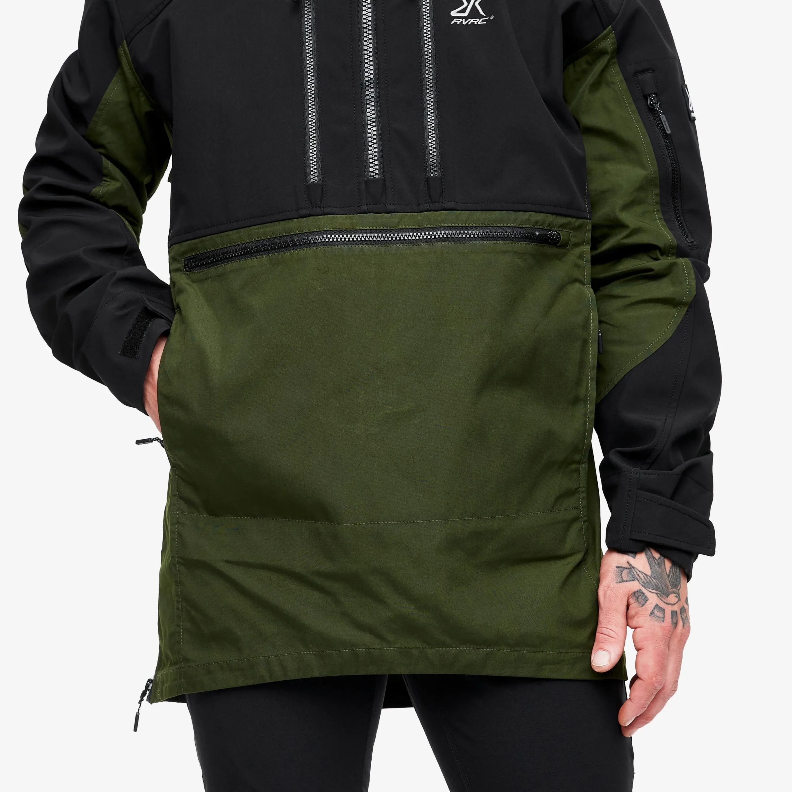 Outdoor Anorak Herren Forest Green