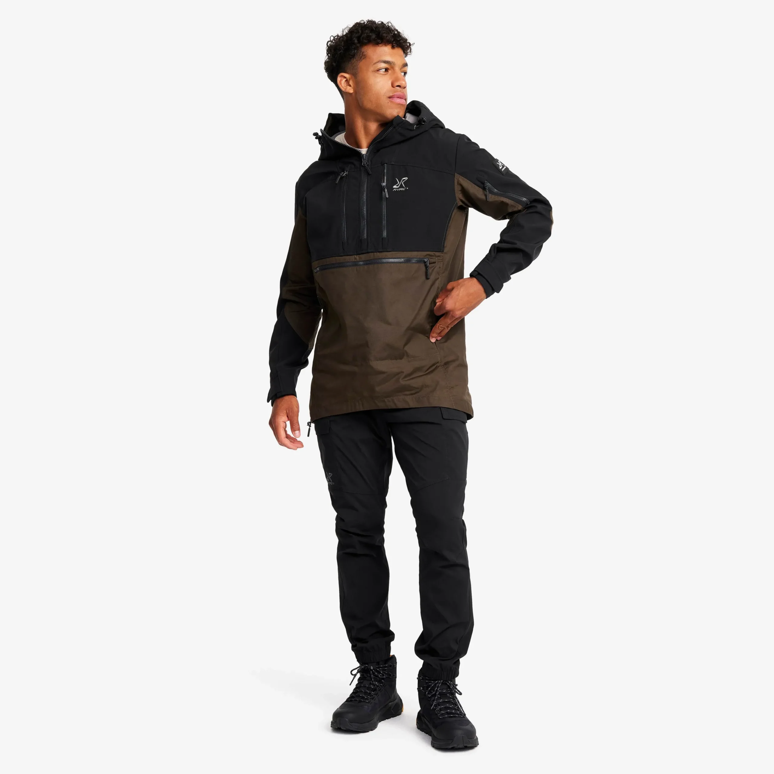Outdoor Anorak Herren Mud