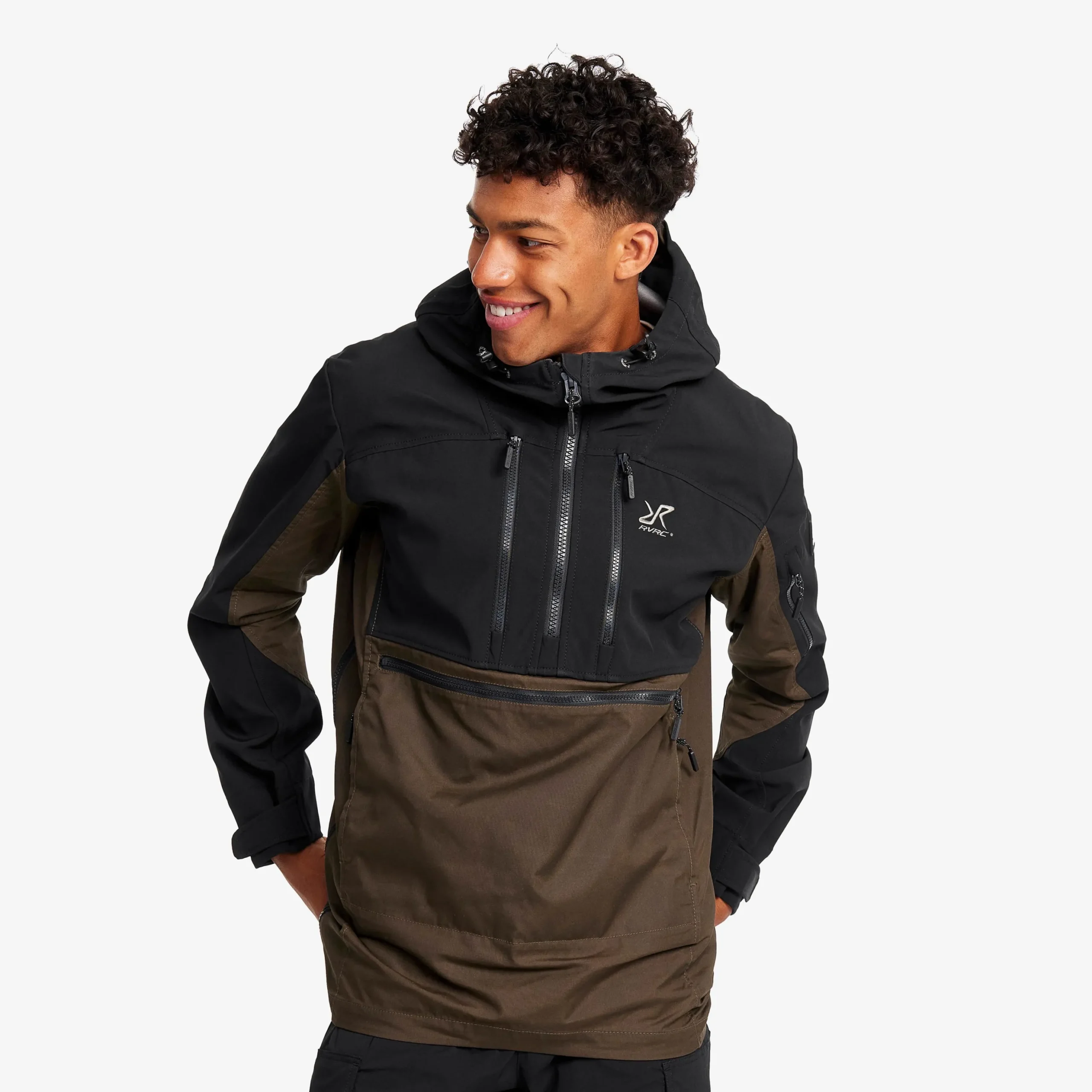 Outdoor Anorak Herren Mud