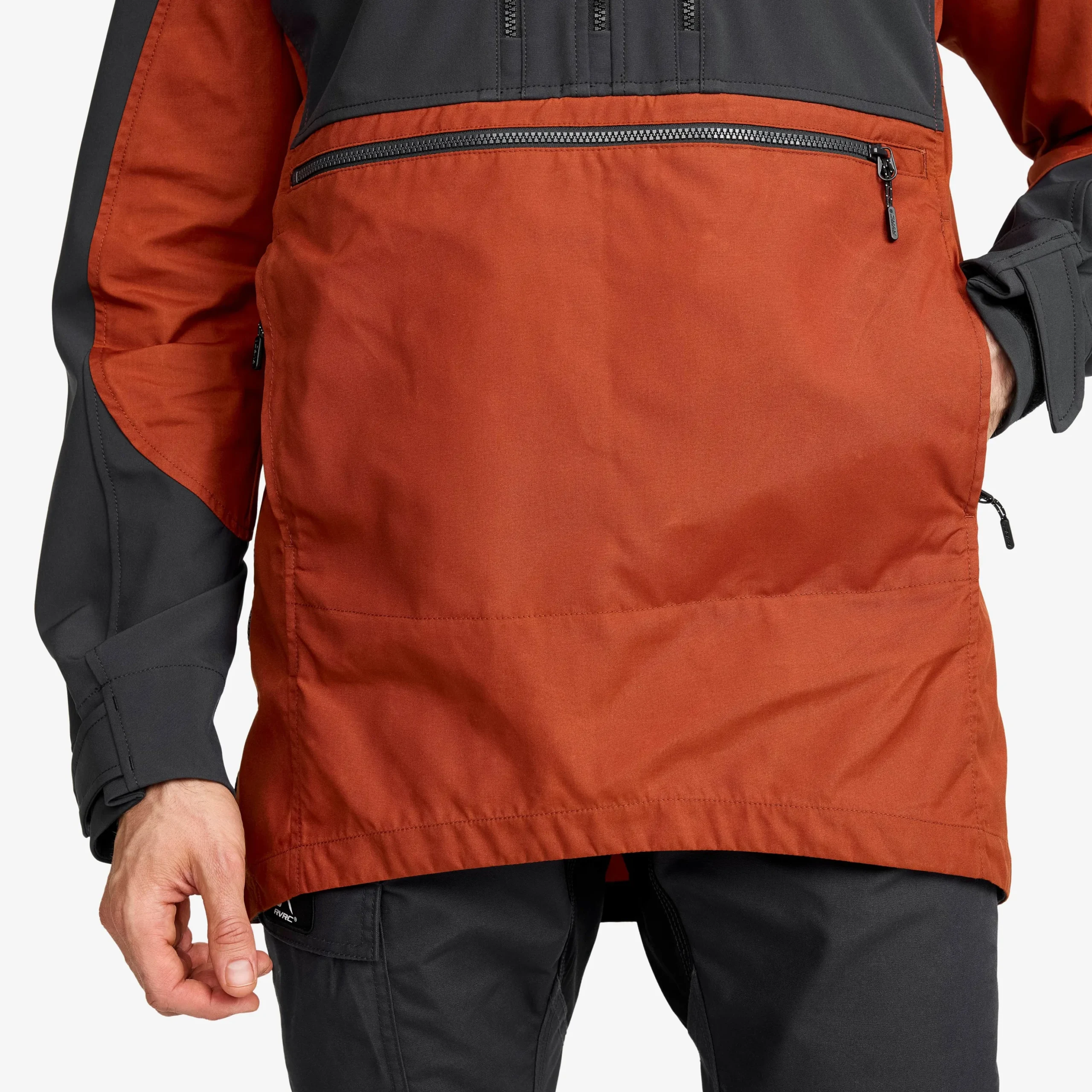 Outdoor Anorak Herren Rusty Orange