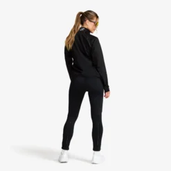 Pace Wind Tights Damen Black