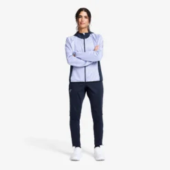 Pace Wind Tights Damen Navy