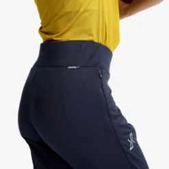 Pace Wind Tights Damen Navy