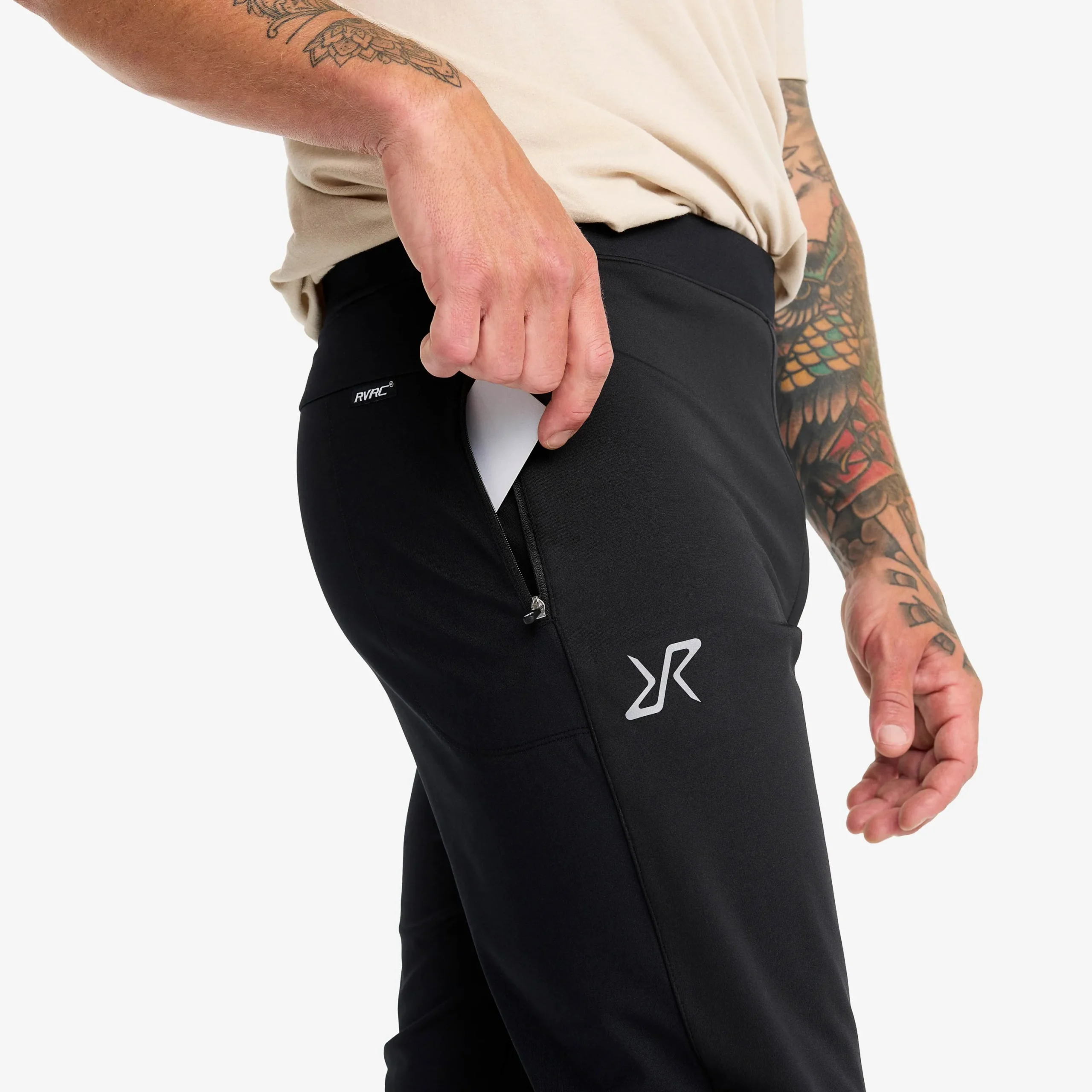 Pace Wind Tights Herren Black