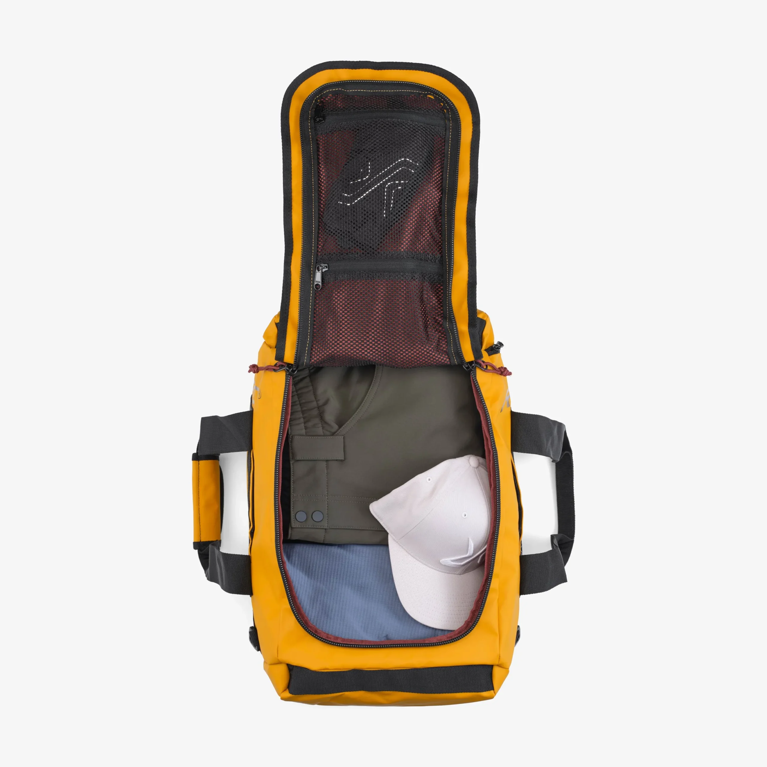 Packable Duffel Bag 70L Golden Yellow