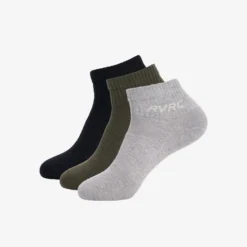 3-pack Daily Low Socks Kalamata/Grey Melange