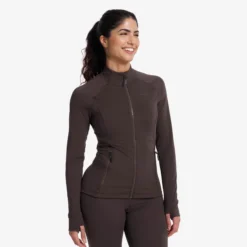 Paragon Full-zip Jacket Damen Seal Brown