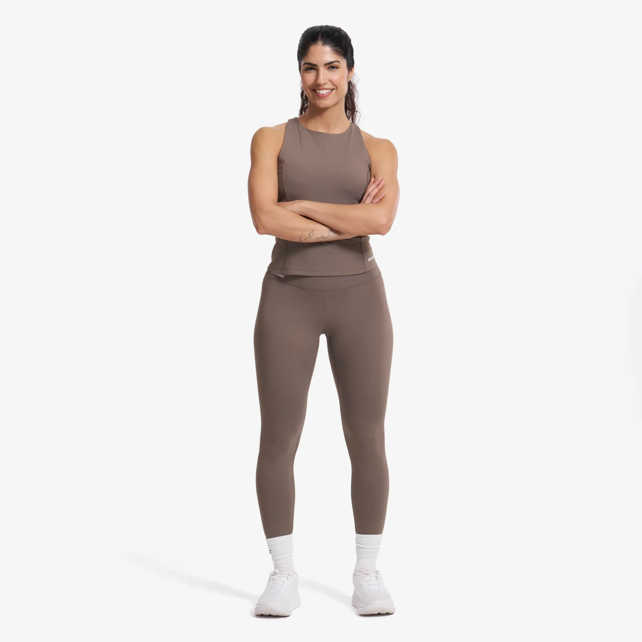 Paragon Soft Built-in Bra Tank Top Damen Morel