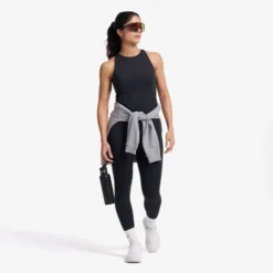 Paragon Soft Built-in Bra Tank Top Damen Black