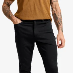Path Stretch Jeans Herren Black