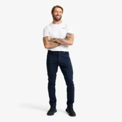 Path Stretch Jeans Herren Deep Navy