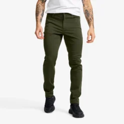 Path Stretch Jeans Herren Rosin Green