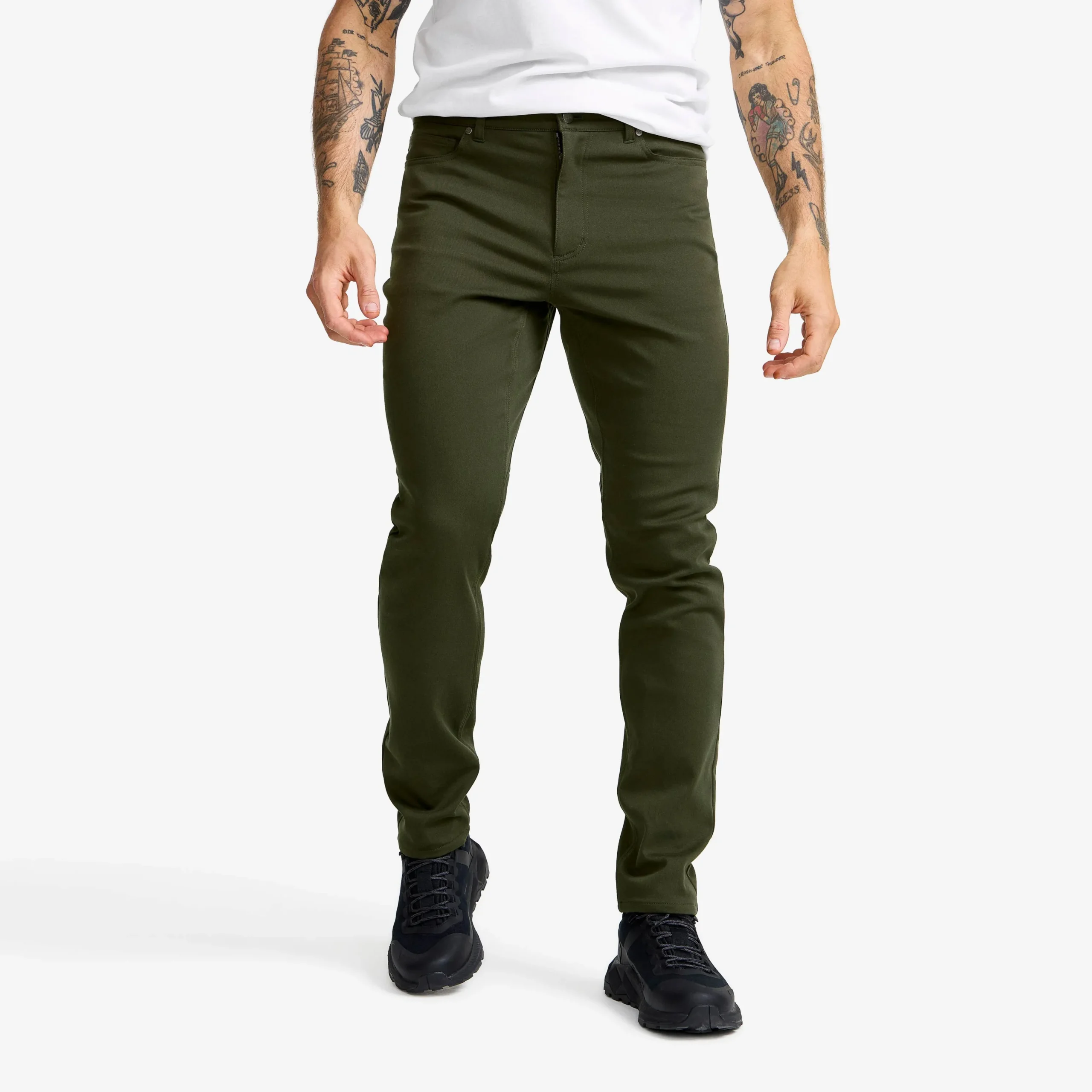Path Stretch Jeans Herren Rosin Green