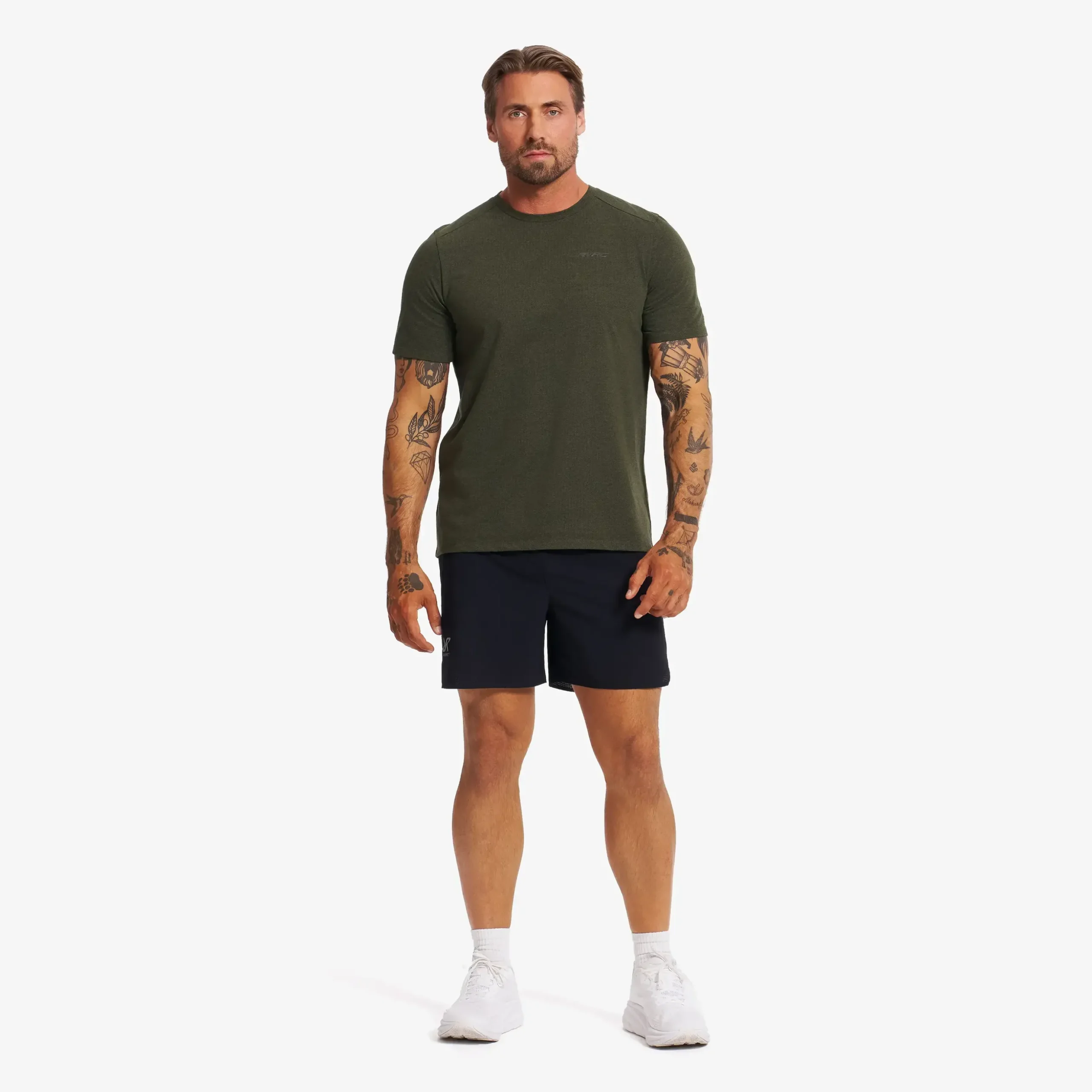 Performance Soft Mesh T-shirt Herren Forest Night