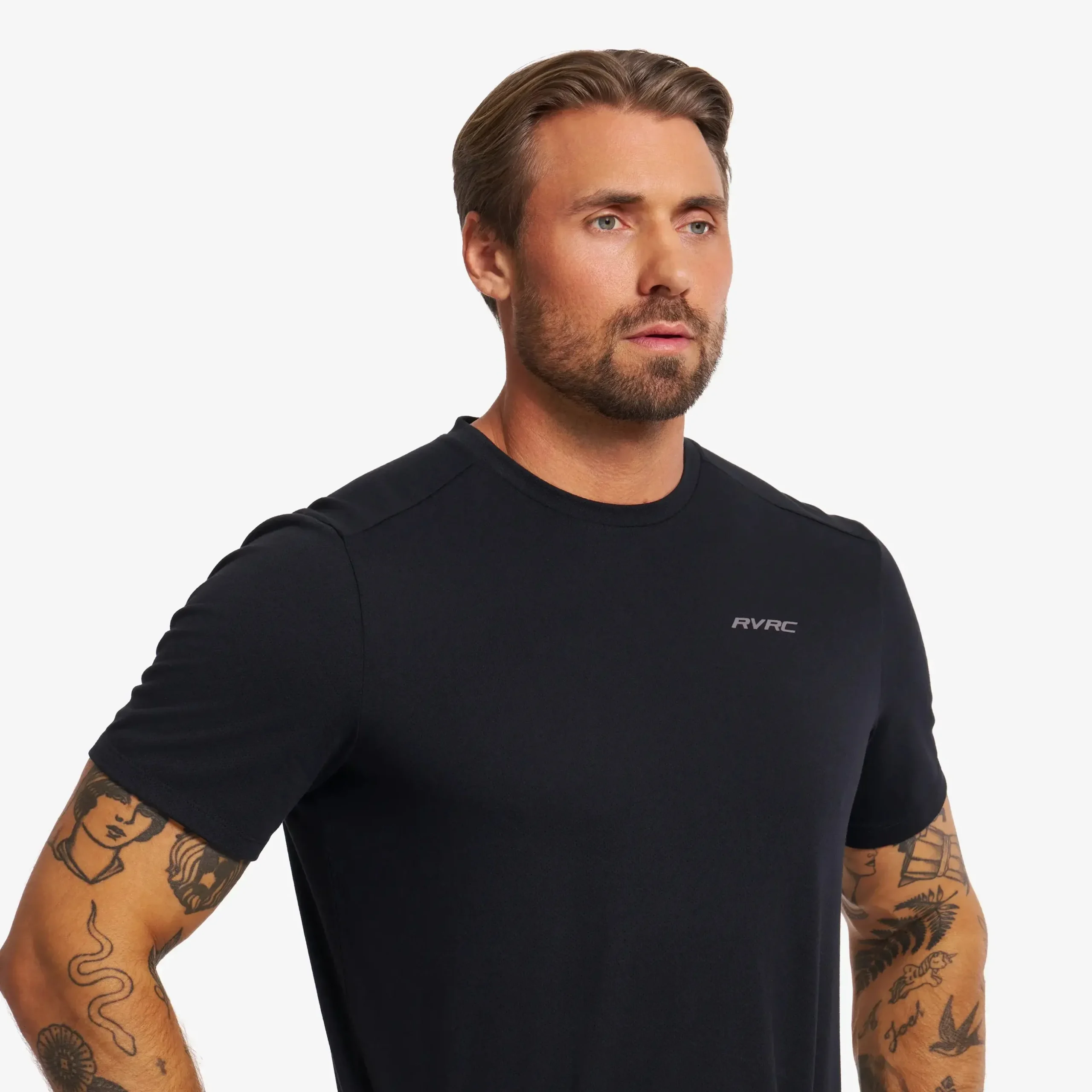 Performance Soft Mesh T-shirt Herren Black